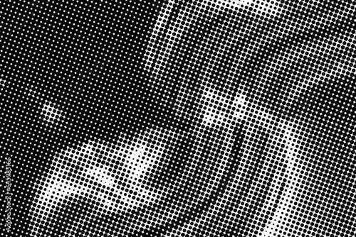 Halftone background vector ...