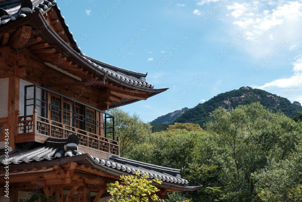 Seoul South Korea traditional village