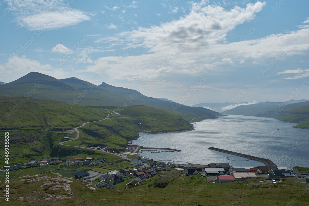Faroe Islands Beautiful Nature in Summer