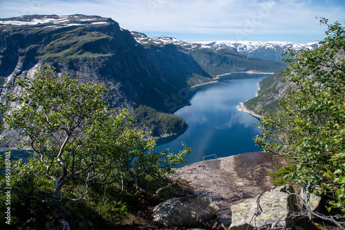 Trolltunga Via Ferrata. Climbing the Via Ferrata to Trolltungan
