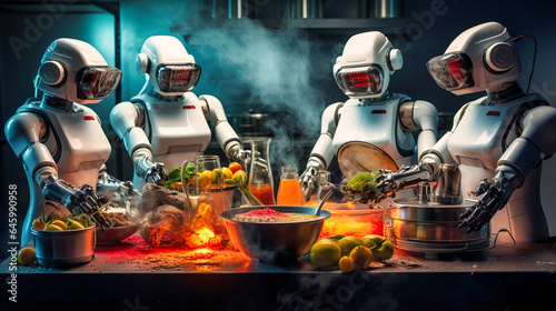 Culinary Robots, Mastering the Art of Cooking