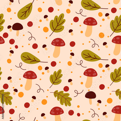 autumn seamless pattern
