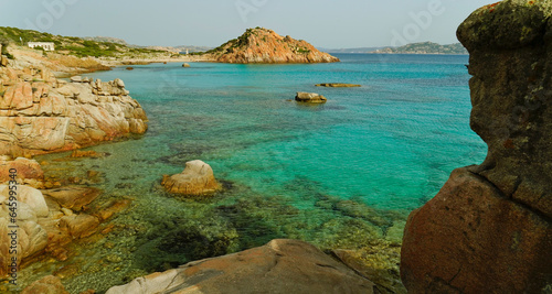 Panorama dell'Isola di Spargi. Arcipelago della Maddalena. Sardegna, Italy photo