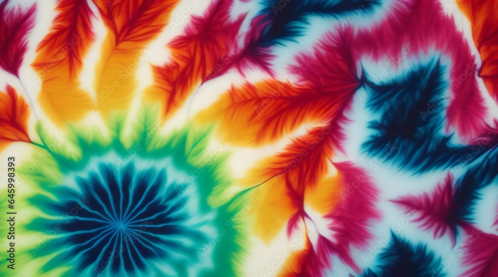 Colorful tie dye abstract background or wallpaper 