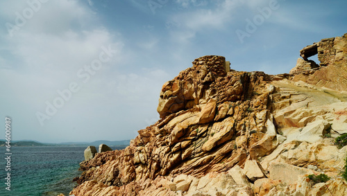 Panorama dell'Isola di Spargi, arcipelago della Maddalena. Provincia di Sassari, Sardegna. Italy photo