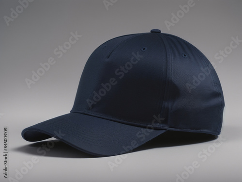 isolated cap model with white wallpaper, 3d