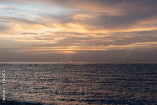sunset over the sea © Anita
