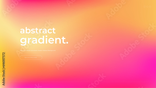 Trendy gradient background colorful abstract