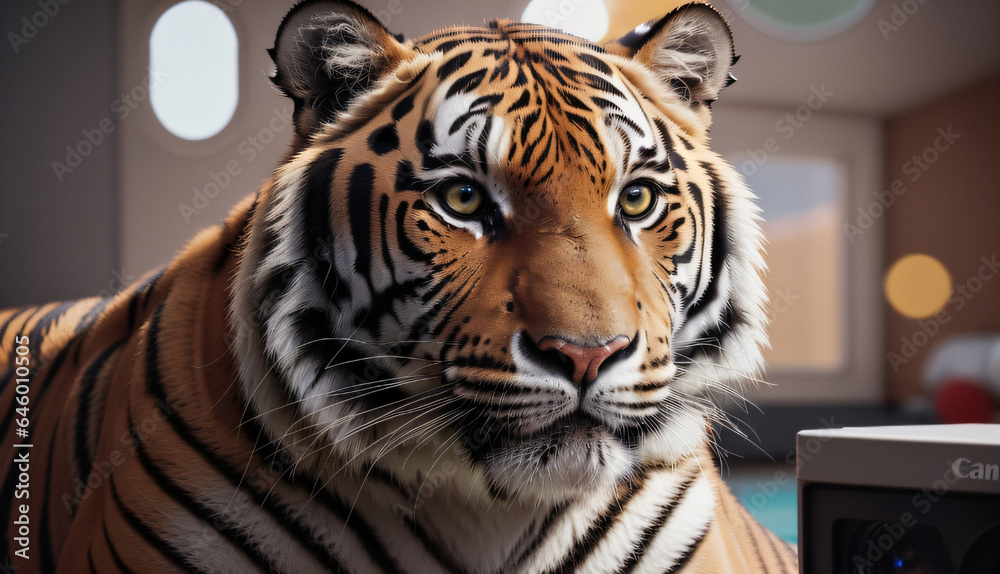 Obraz premium portrait of a tiger