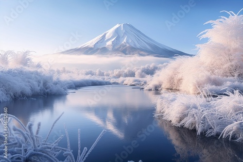 富士山が見える日本の風景（春・秋・冬・夕焼け・夜景）