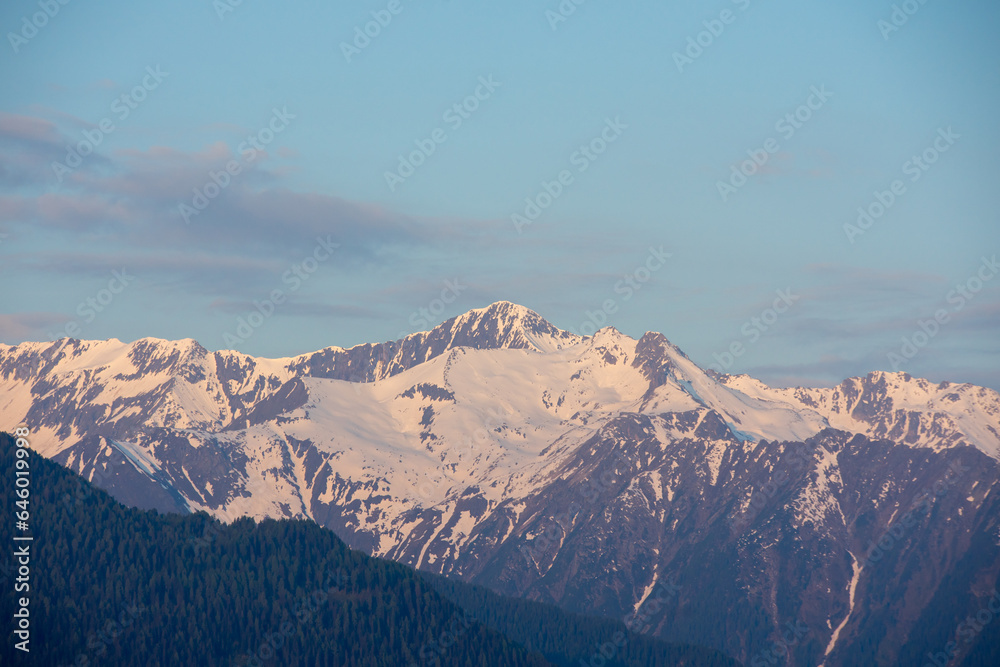 Landscape at the mountain near the austrian village called Bramberg am Wildkogel Landscape at the mountain near the austrian village called Bramberg am Wildkogel