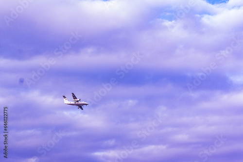 airplane flying in the sky transport on the air in-Kenya East Africa clouds nature sun