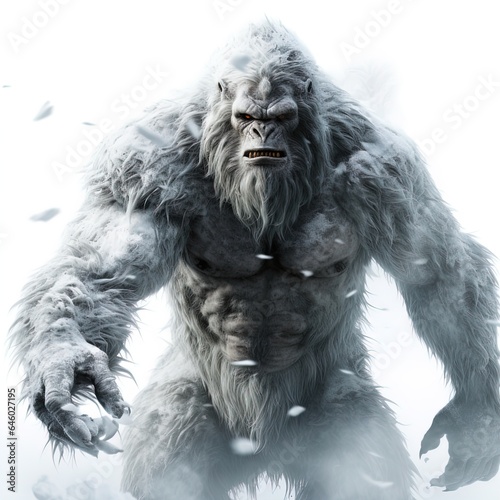 Abominable Snowman or Yeti. Great for fantasy stories, adventure, expeditions, mountaineering, horror and more. 