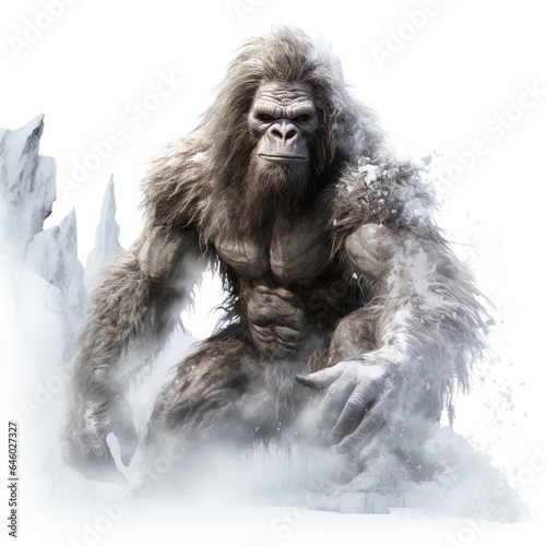 Abominable Snowman or Yeti. Great for fantasy stories, adventure, expeditions, mountaineering, horror and more. 