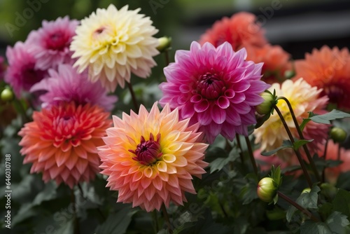 Graceful Water Lily Dahlias - Stunning Dahlias Resembling Water Lily Blossoms
