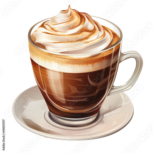 Clipart Milchkaffee PNG