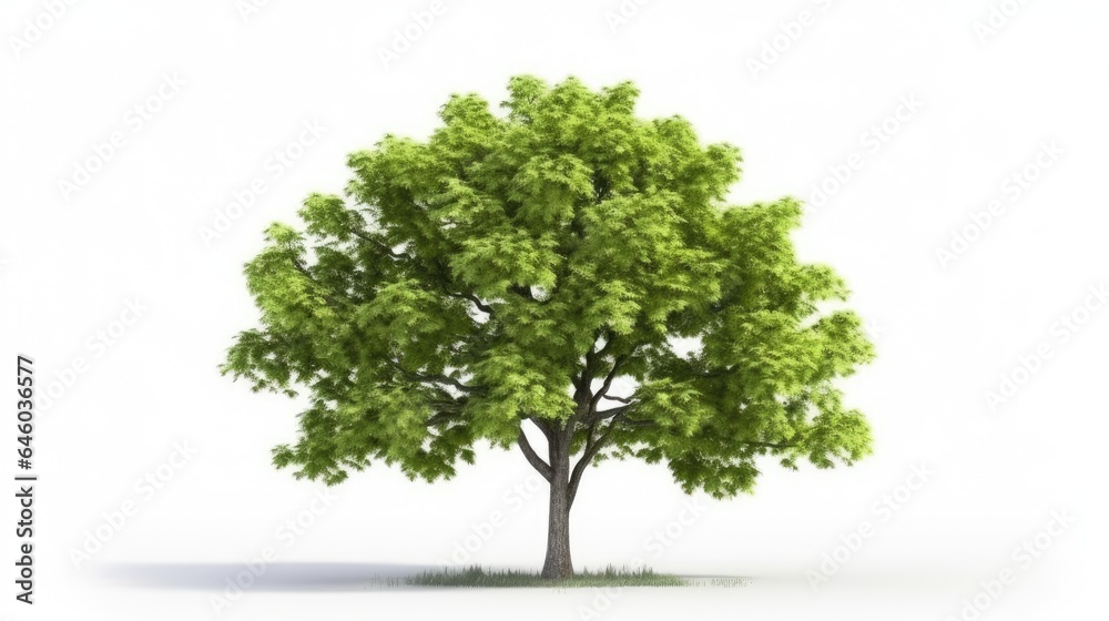 Green Tree Isolated