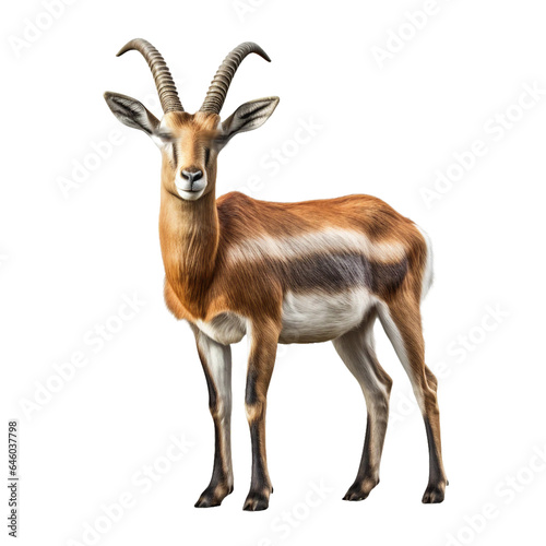 Antelope. isolated object, transparent background