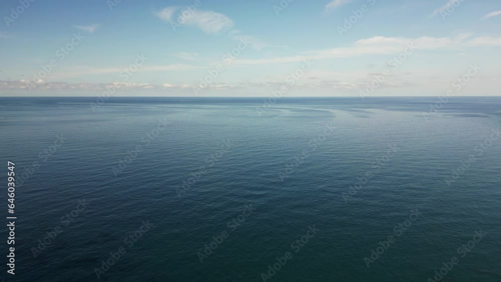 view from the drone of the Mediterranean sea in Liguria - summer and desire for freedom - the tranquility of the open sea by boat view from the drone of the Mediterranean sea in Liguria - summer and desire for freedom - the tranquility of the open sea by boat