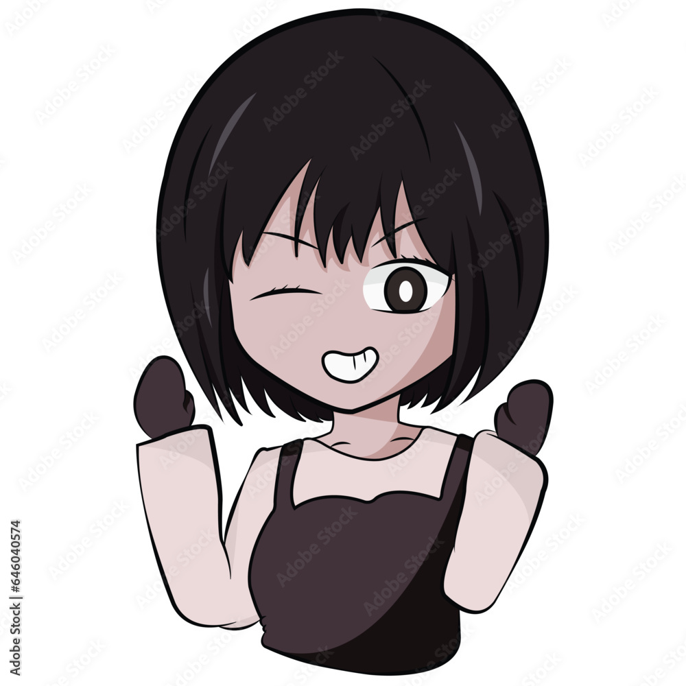 girl with headphones girl with headphones
