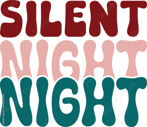 christmas retro svg design and eps file
