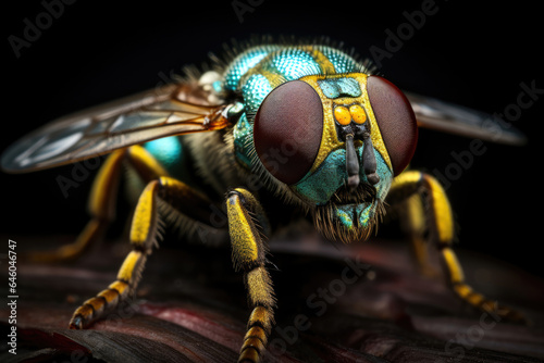 Macro photo of horsefly