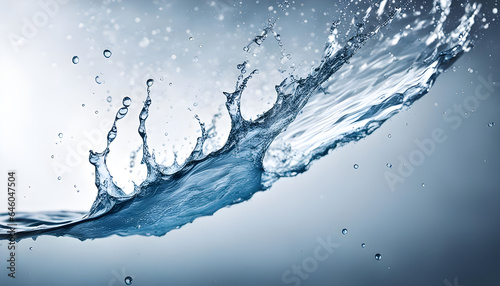 Photo realistic water splash background