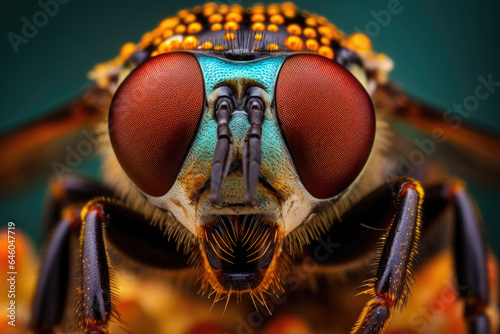 Macro photo of horsefly © Veniamin Kraskov
