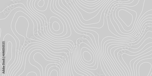 Abstract topographic wavy curve line background. Topography map pattern, Geographic curved relief. Topographic lines background. Vector illustration.