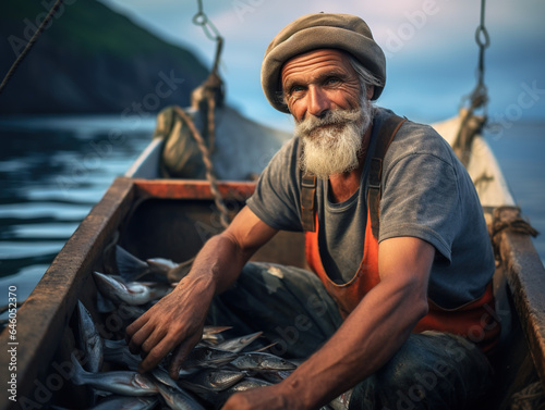 Portrait of a fisherman © Ser_Studio