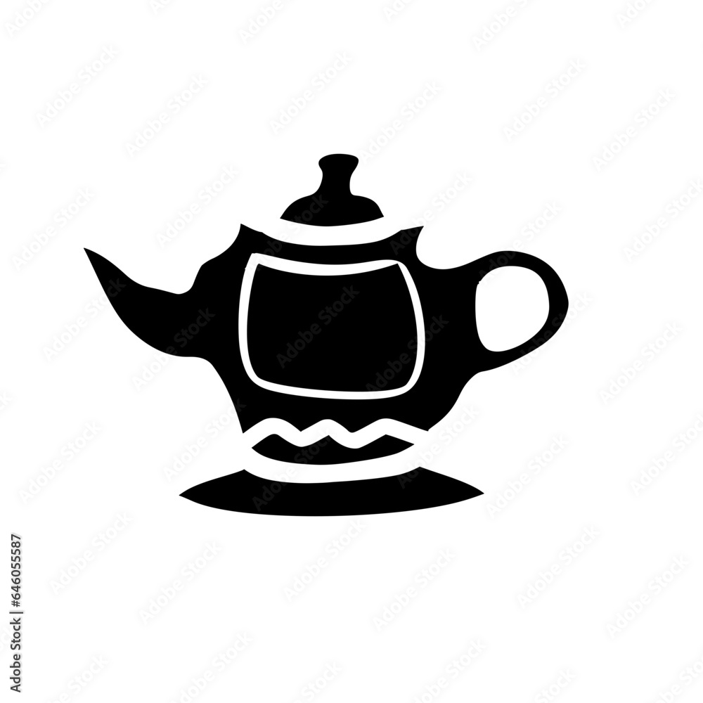 kettle silhouette icon kettle silhouette icon
