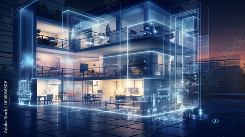 Smart building managers using AI to optimize heating, cooling, and lighting systems, reducing energy consumption and costs