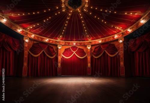 Fototapeta Circus tent background