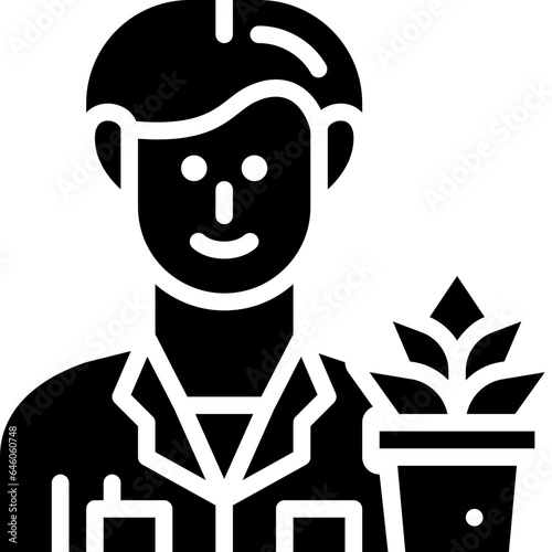 botanist solid icon