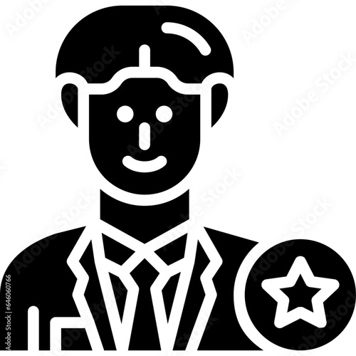 ceo solid icon