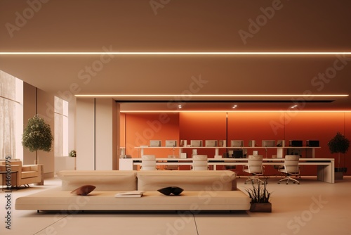 A modern meeting room