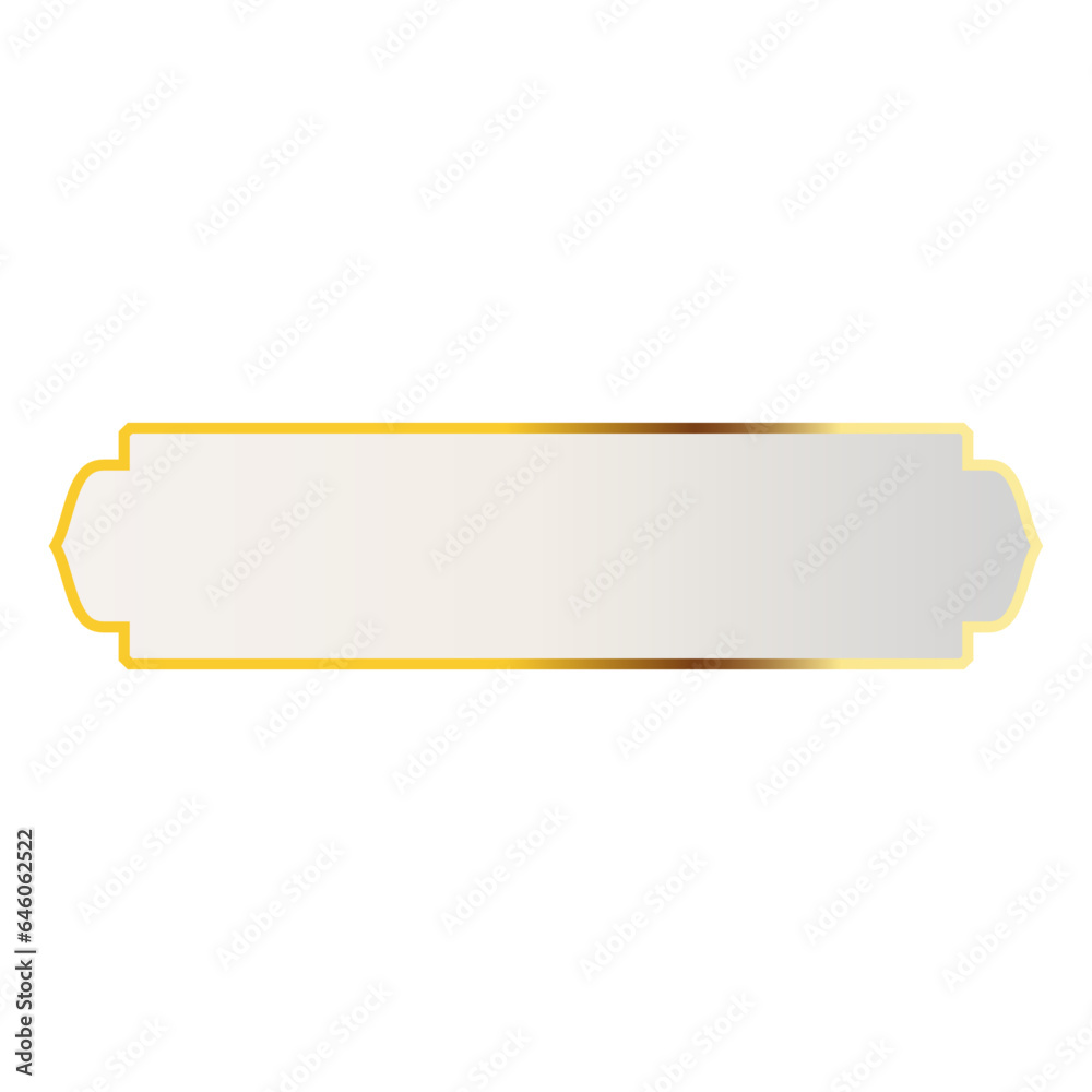 Luxury white golden set arabic islamic banner title frame text box in transparent background
Luxury white golden set arabic islamic banner title frame text box in transparent background