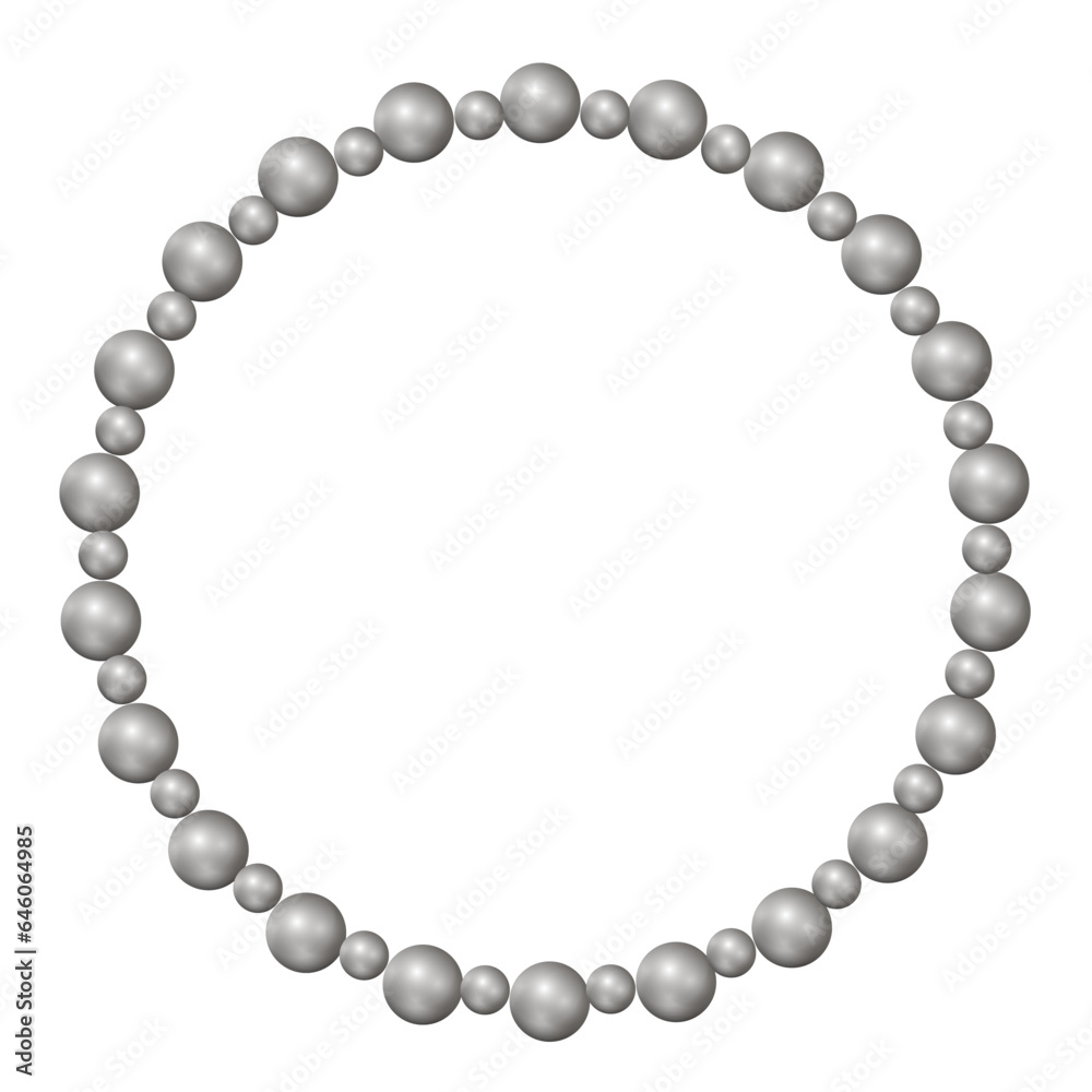 black pearl gem round frame black pearl gem round frame