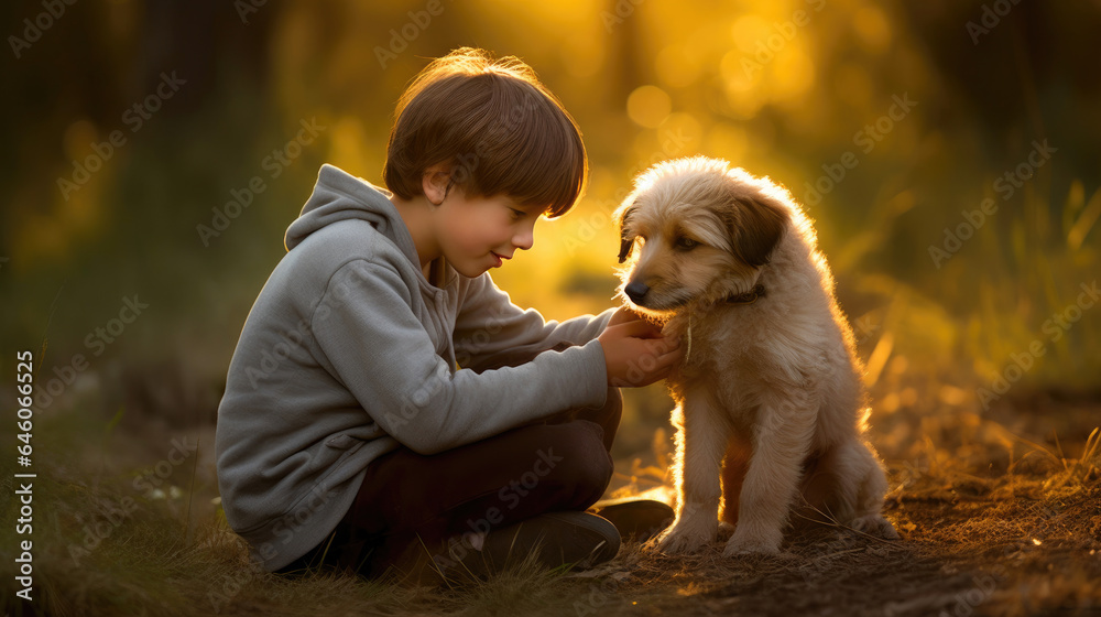 Unconditional Love: A Heartwarming Moment with Man's Best Friend Unconditional Love: A Heartwarming Moment with Man's Best Friend