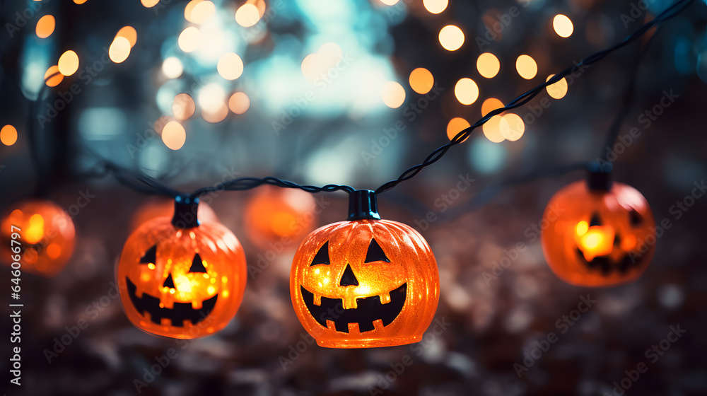 Halloween holiday background design. Horizontal banner template for cover. Halloween holiday background design. Horizontal banner template for cover.