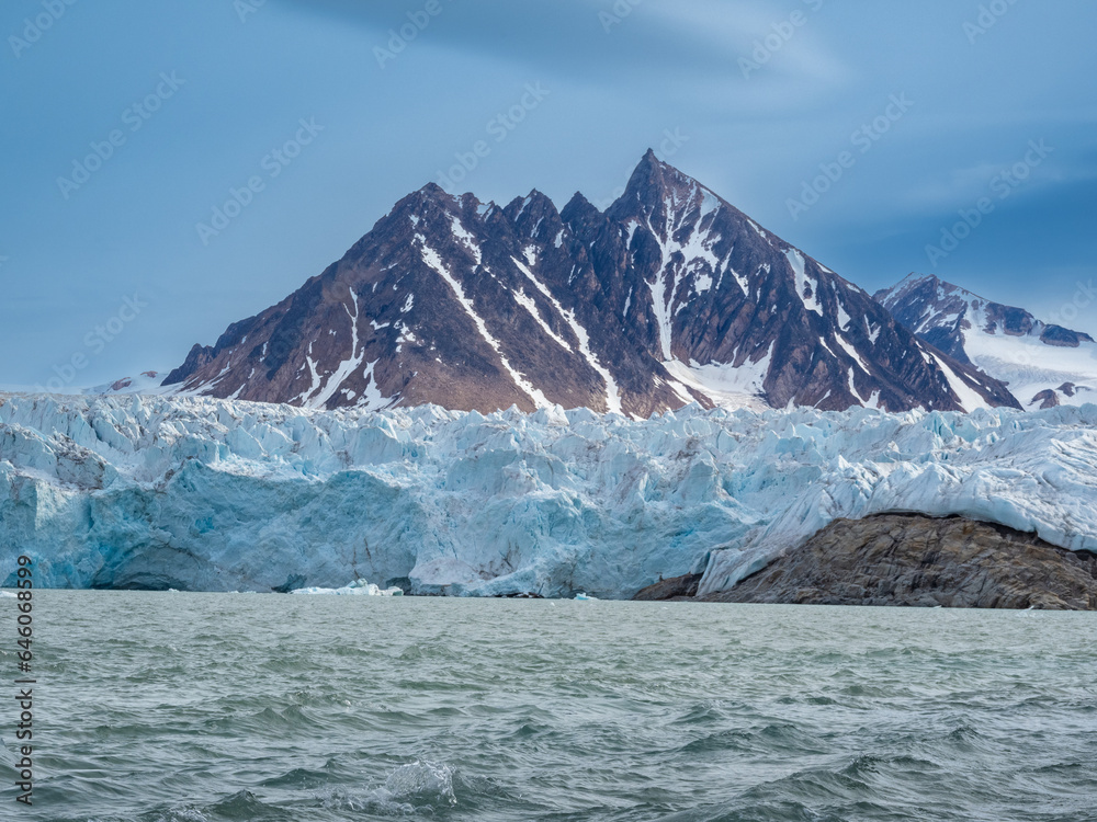 custom made wallpaper toronto digitalLilliehöökbreen glacier complex in Albert I Land and Haakon VII Land at Spitsbergen, Svalbard.