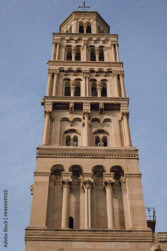 St Domnius Cathedral Bell Tower, Split tower, Split, Croatia
