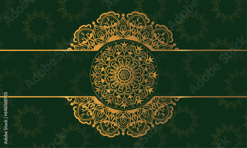 Luxury vector mandala design 