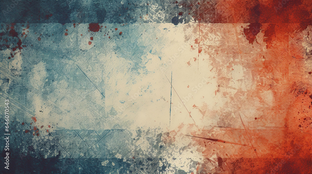 Abstract Grunge Printed Ink Pattern Texture Background Illustration