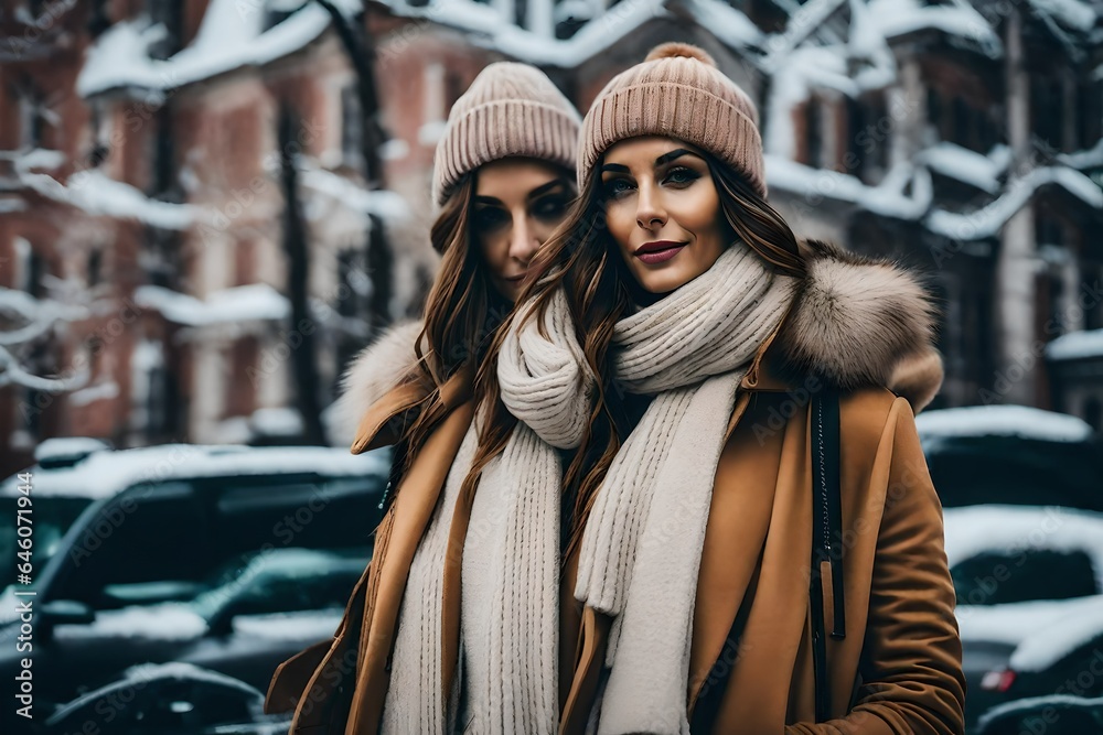 winter fashion ideas Generated Ai