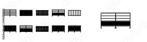 Fence (architecture detail set)