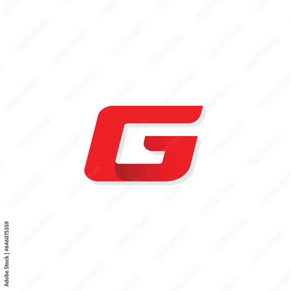 Modern looking G symbol, G sign vector, 3 D logo, brand logo, G luxury icon, unique G emblem Modern looking G symbol, G sign vector, 3 D logo, brand logo, G luxury icon, unique G emblem