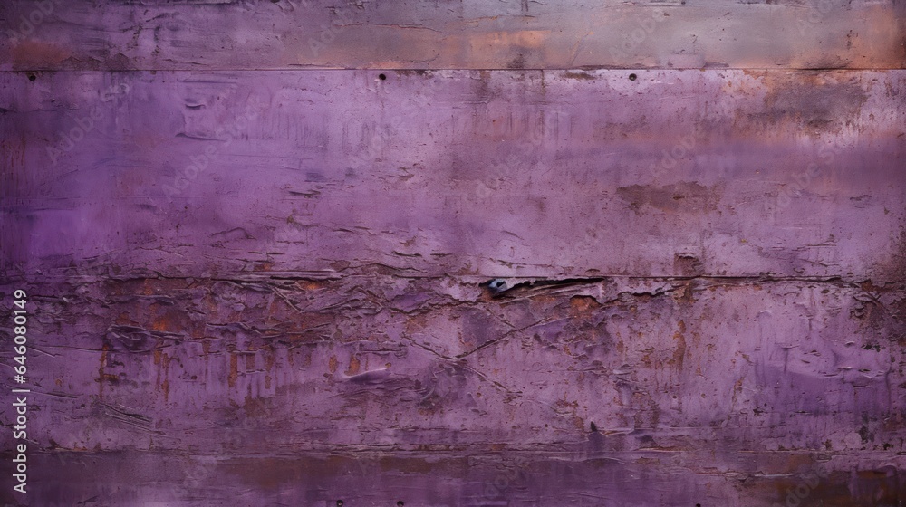 Obraz premium Purple rough steel plate surface