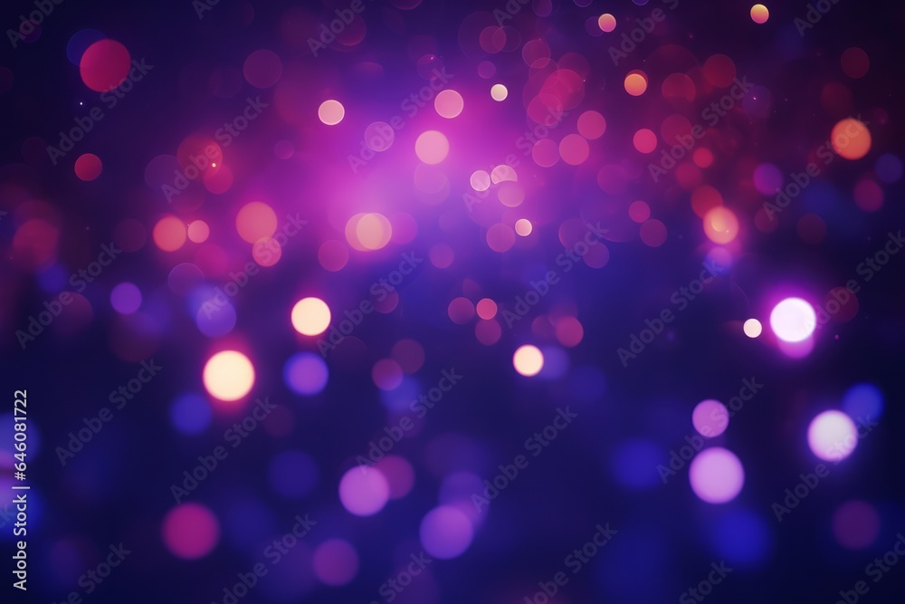 glitter abstract background with blurred cyrcles