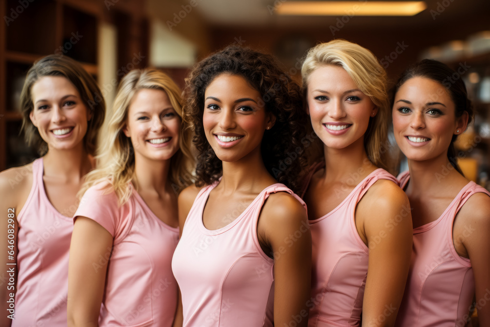 Obraz premium Raise awareness for breast cancer 